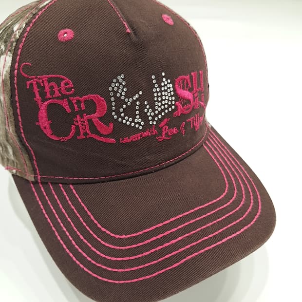 Paramount Rhinestone Camo Cap P1257