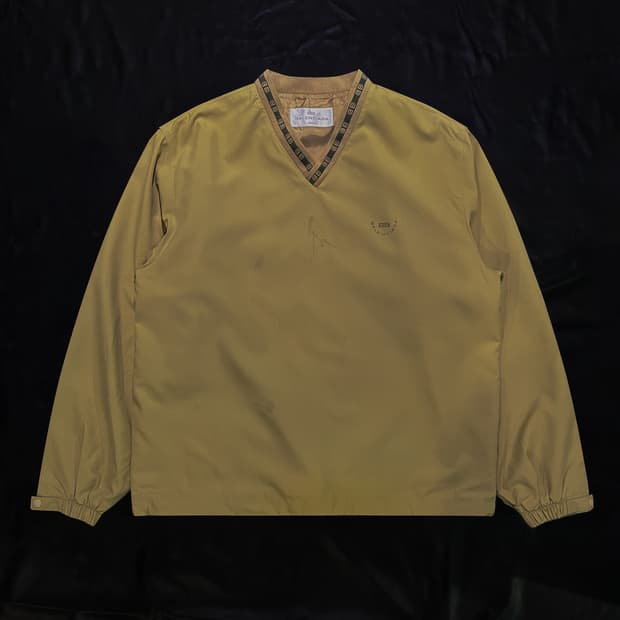 발렌시아가 나일론 베이지 맨투맨