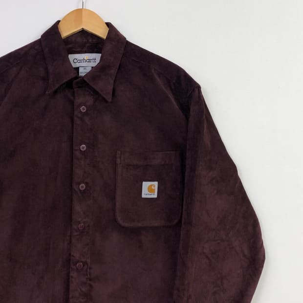 XL 칼하트 벨벳 버건디 남방