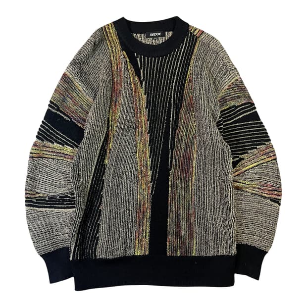 레드옥스 케이블 페턴 니트