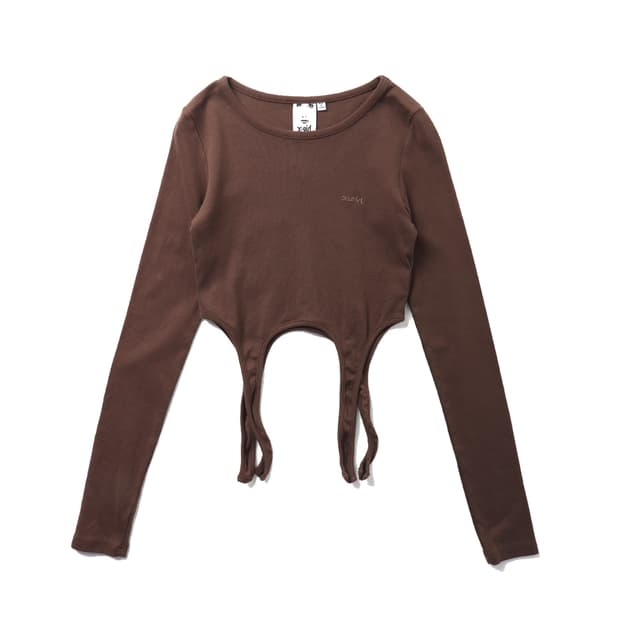 X-girl Garter L/S Top