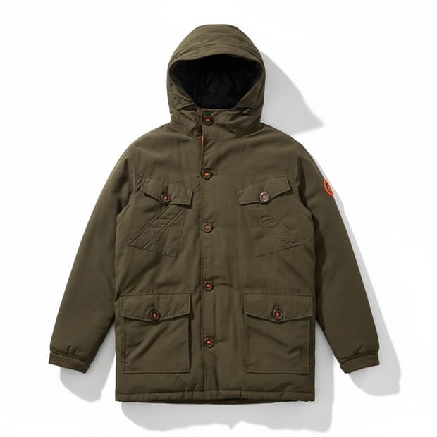 Superdry Military Everest 파카 L 올리브