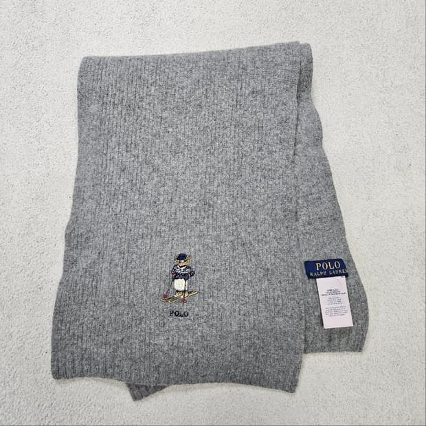 폴로 랄프 로렌 스키 베어 머플러