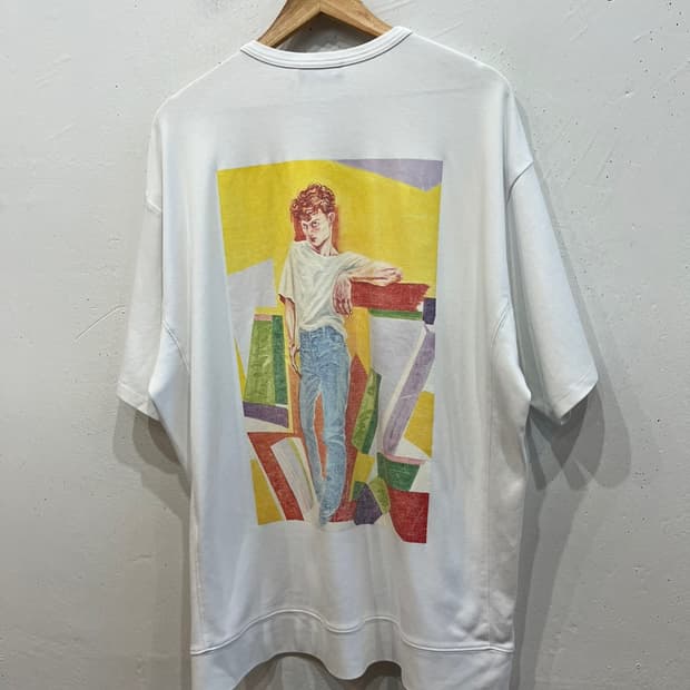 송지오옴므 그래픽 반팔 티셔츠