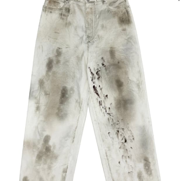 qap 더티 배기 팬츠 (2)