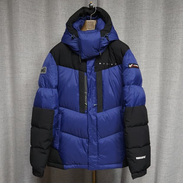 110 ) 밀레 남성 대장급 윈드스토퍼 거위털 9:1 빵빵 패딩