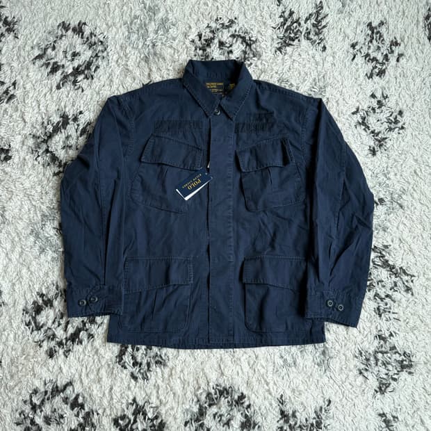 폴로 랄프로렌 정글 퍼티그 립스탑 오버셔츠 M