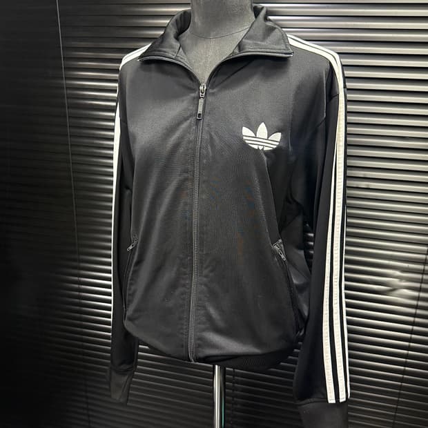 아디다스 구 파이어버드 나우아임영 져지 저지 트랙탑 집업 90 S 검흰