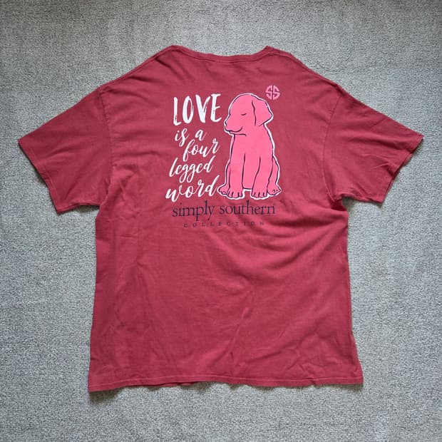 Simply Southern 빈티지 반팔 티셔츠 2XL(110)