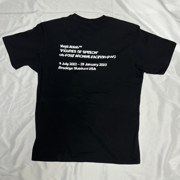 파프 버질 아블로 협업 반팔