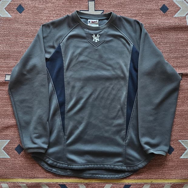 마제스틱 뉴욕 양키스 웜업 저지