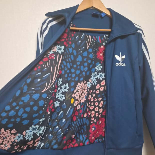 아디다스 우먼스 유로파 져지 트랙탑 플라워