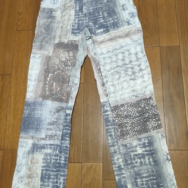 etro milano 트롱프뢰유 팬츠