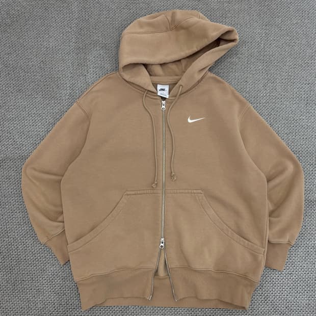 Nike 스우시 2way 여성 후드집업