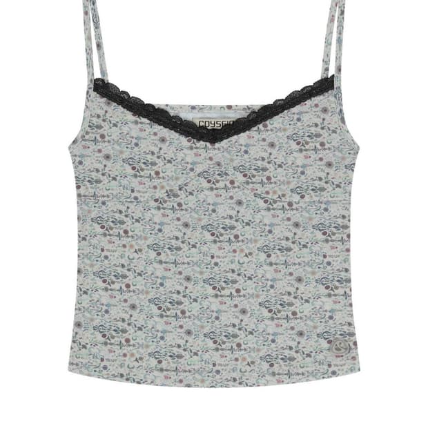 코이세이오 DOODLE SLEEVELESS IVORY