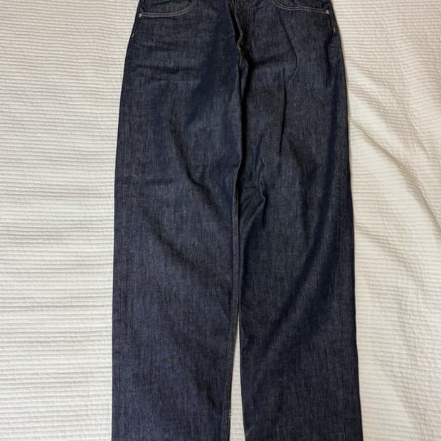 [32] 오라리 하드트위스트 데님 와이드 팬츠 24ss