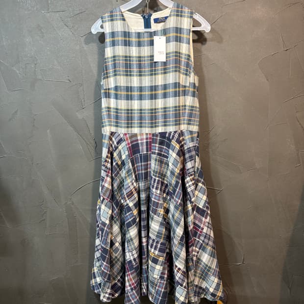 [4] POLO 폴로 랄프로렌 패치워크 원피스