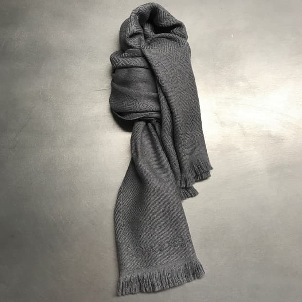 베르사체 메두사 머플러 그레이