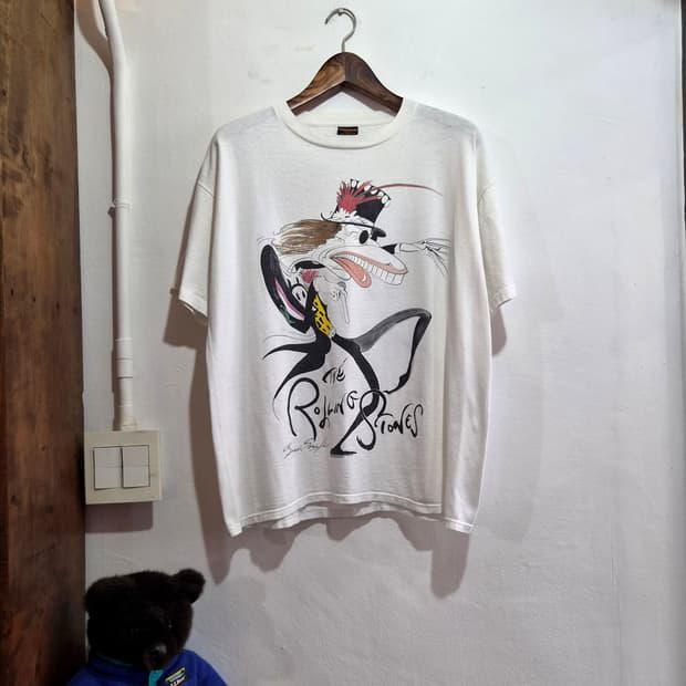 1994 롤링 스톤즈 부두 라운지 투어 티셔츠 (Band Tee)