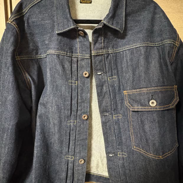 캐피탈 14온즈 데님자켓