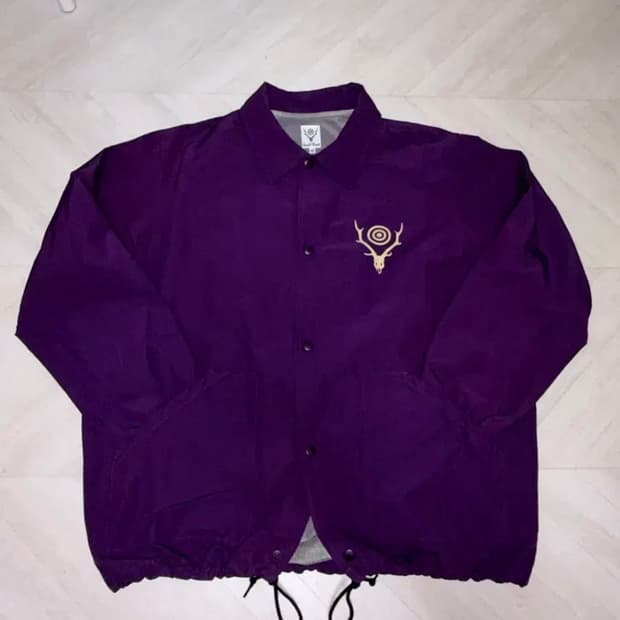 south2west8 nylon coach jacket