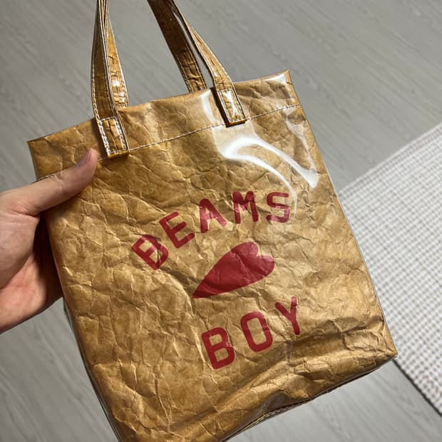 빔즈보이 st BEAMS BOY pvc 토트백