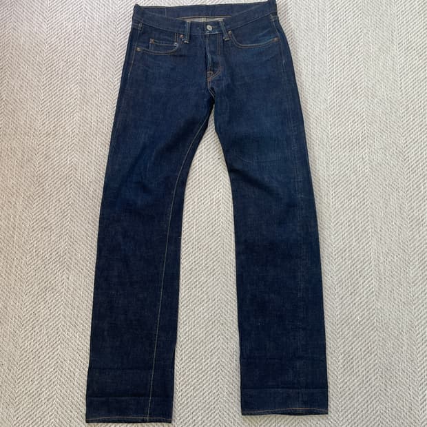 UES 셀비지 스트레이트 데님 팬츠