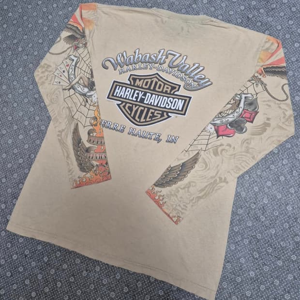 [L] 할리데이비슨 슬리브 -341