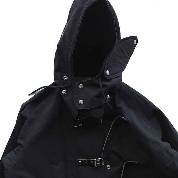 [L/105] Mountain Research 마운틴 리서치 블랙 코트