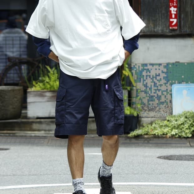 [34]노스페이스 퍼플라벨 stretch twill cargo pants