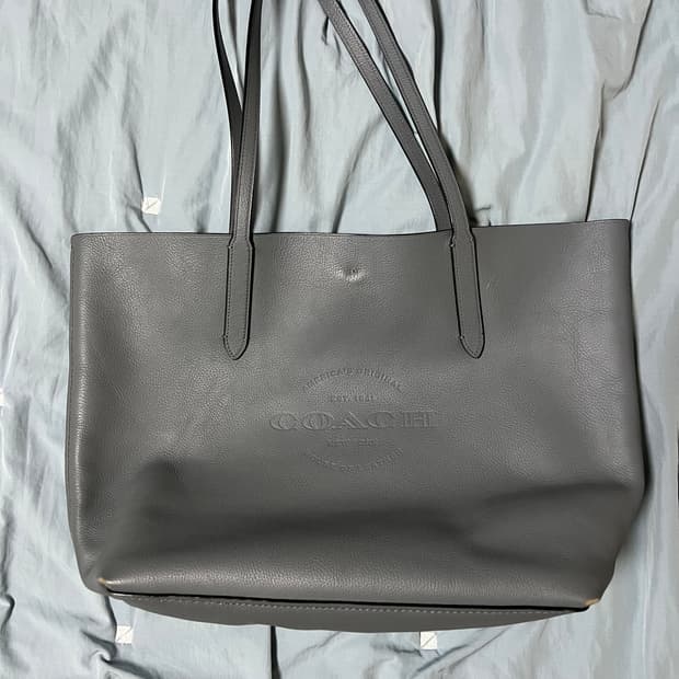 코치 레더 숄더백