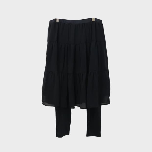 SMILE LAND 미디 스커트 레깅스 61438