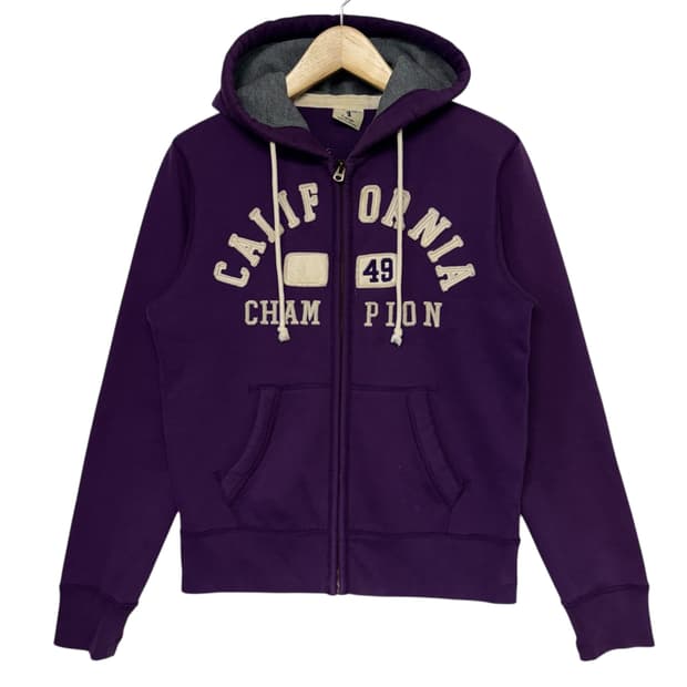 후아유 아치로고 후드집업