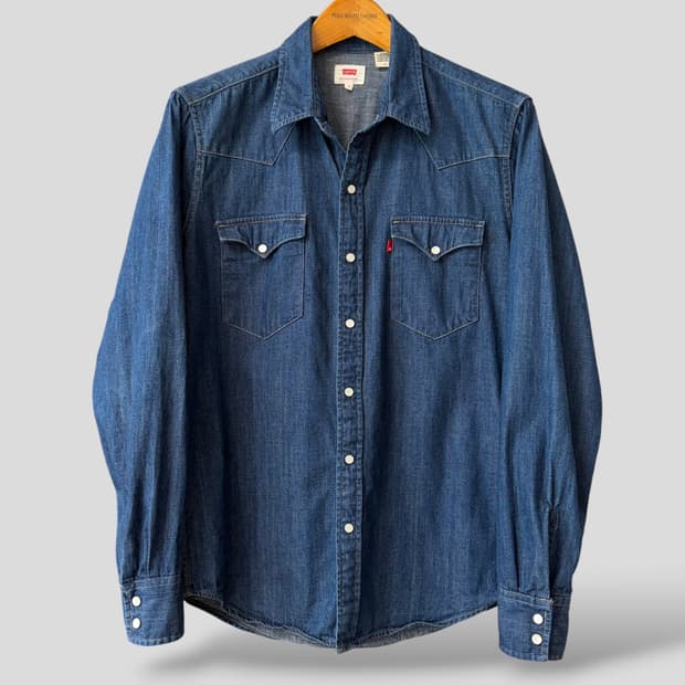 (M)Levis 리바이스 웨스턴 데님셔츠