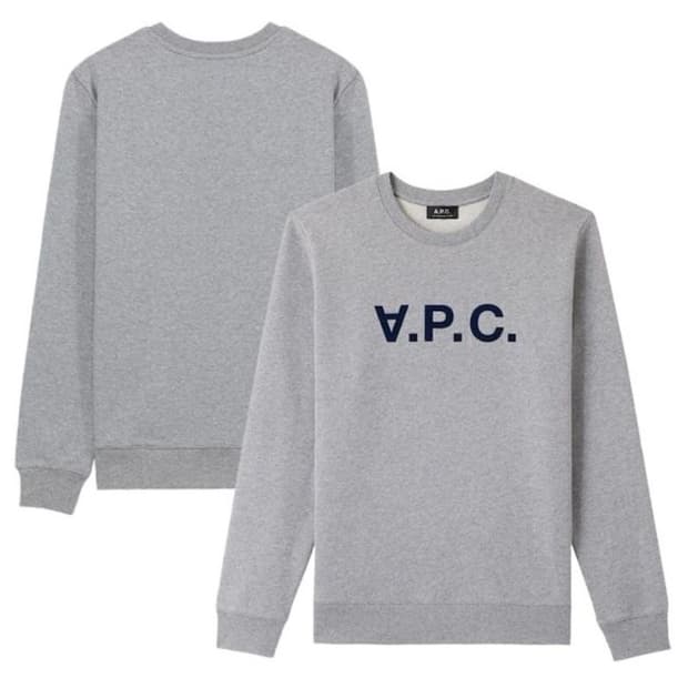 아페쎄 VPC 비바 스웨트셔츠 헤더 그레이