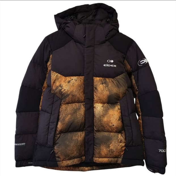 아이더 구스다운 여성패딩잠바 95 M 거위털점퍼