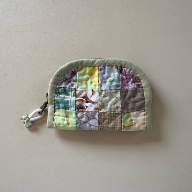 퀼트 카드 지갑 / 핸드메이드