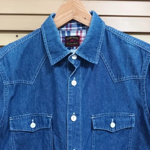 Beams heart 청데님셔츠 M 사이즈