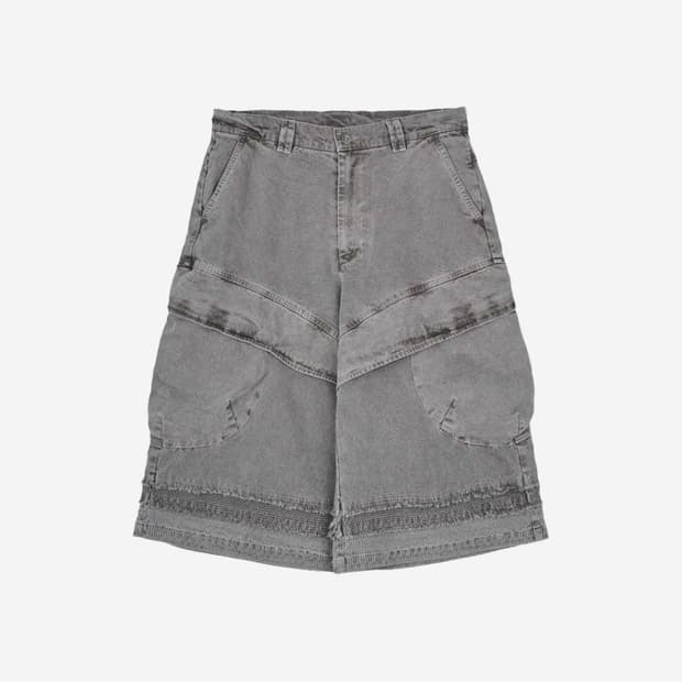 Ignota Core:9 Washed Cargo Shorts Sand