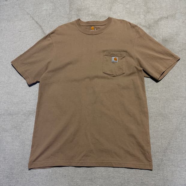 칼하트 오리지널 핏 포켓 반팔 티셔츠