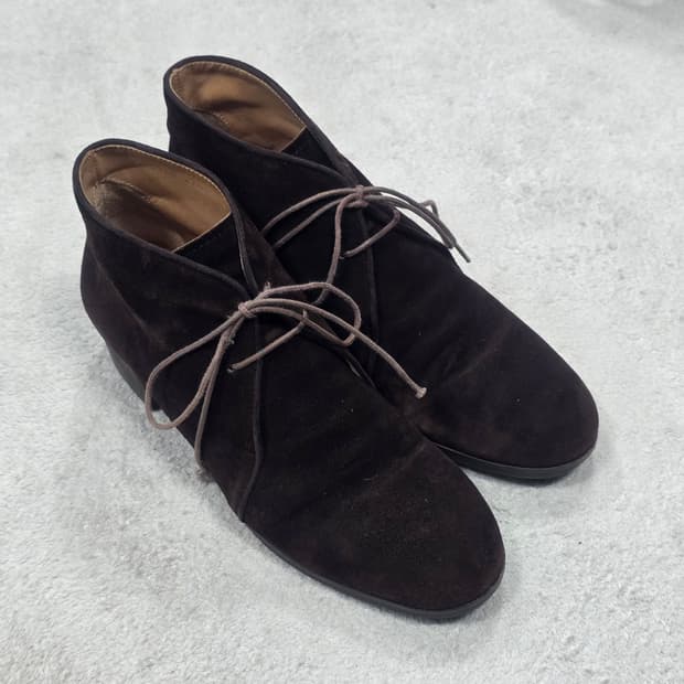 마가렛호웰 스웨이드 메리제인 부츠