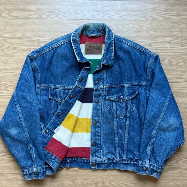 90s USA 리바이스 허드슨베이 데님자켓