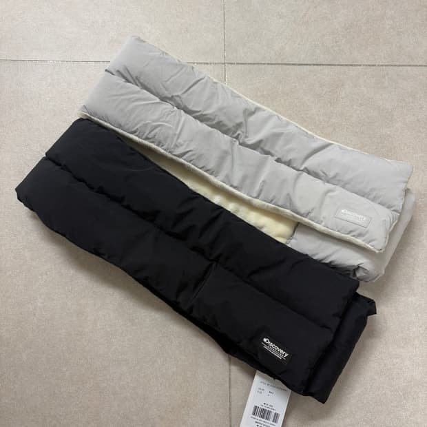 디스커버리 패딩 머플러 새상품