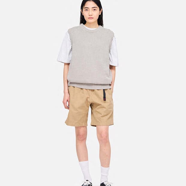 그라미치 여성 G 쇼츠 치노