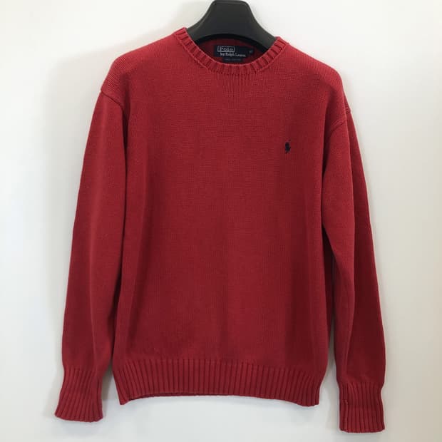 폴로 랄프로렌 00s 코튼 포니니트 90-95 