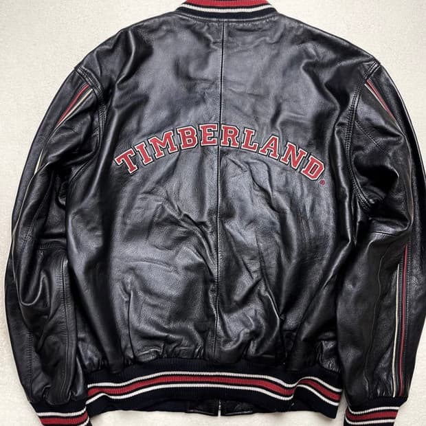 팀버랜드 레더자켓