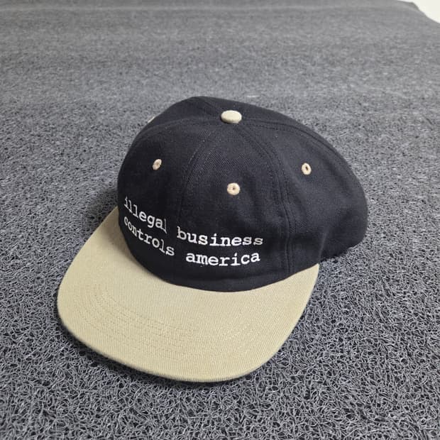 supreme 슈프림 16fw illegal business 캡 (새상품