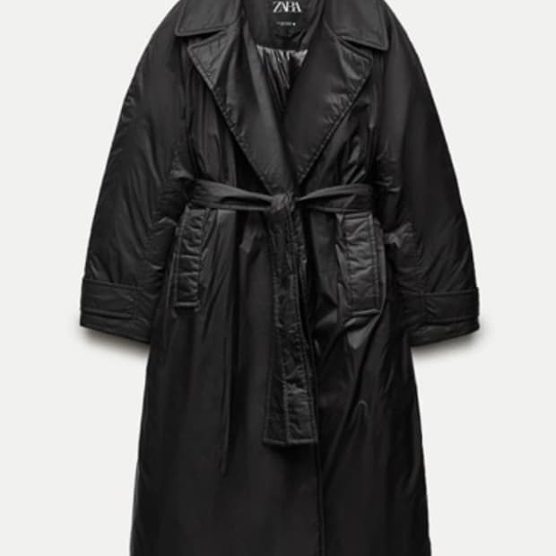 ZARA 자라 ZW 컬렉션 롱 패딩 재킷 