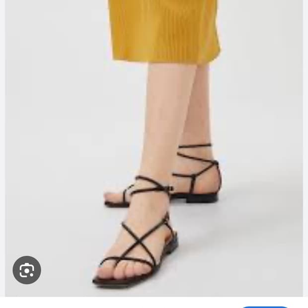 Arket leather strapsandals 아르켓 레더스트랩샌들