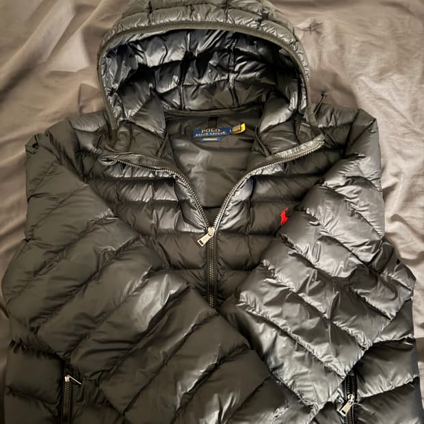 폴로 랄프로렌 후드 경량패딩 L